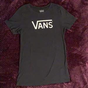 black vans tshirt